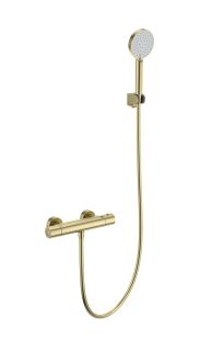 Смеситель для душа Wonzon & Woghand INN 6 WW-B2029-A-BG с термостатом брашированное золото