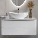 Тумба под раковину подвесная Velvex Luna tp.LUN.100.2Y, 100 см