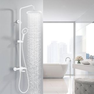 Душевая стойка Rose R3936C белый