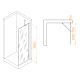 Душевая перегородка RGW WA-102B 351010207-14 70см чёрный
