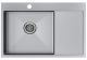 Мойка кухонная Paulmark Kroner PM217851-BSL левая брашированная нержавеющая сталь
