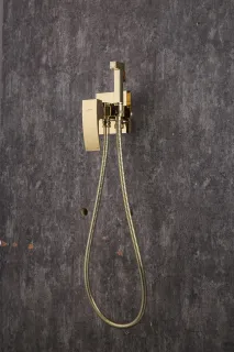 Гигиенический душ со смесителем Gappo G7207-3 золото