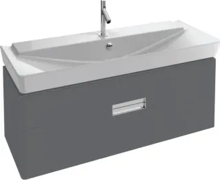 Тумба под раковину Jacob Delafon Reve EB1137-442 120 см серый антрацит лак