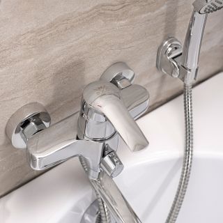 Смеситель для ванны с душем РМС SL50-006E хром
