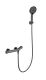 Смеситель для душа Wonzon & Woghand T-1000 WW-B2057-A-BGG с термостатом тёмный графит