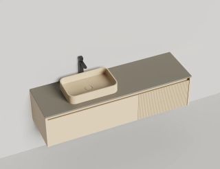 Подвесная тумба Salini Domino 27D116 160см эмаль