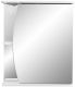 Зеркало-шкаф с подсветкой Stella Polar Лана 60см правый белый SP-00000049