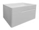 Подвесная тумба под раковину Kare Luxe ФР-00005720 80см один ящик белый