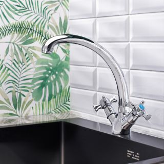 Смеситель для кухни BOOU BA5330-1F-SE020-B723 хром