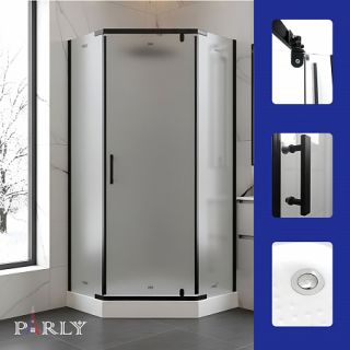 Душевой уголок с поддоном PARLY ZPE911BF (90х90х192)